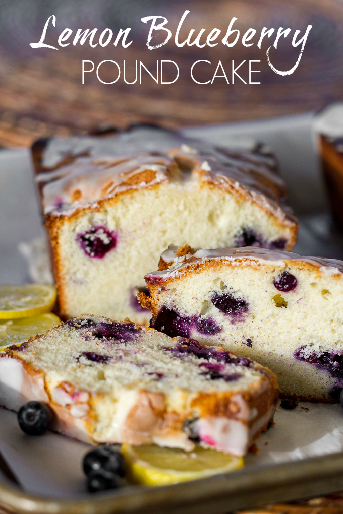 Lemon Blueberry Pound Cake - TGIF - This Grandma is Fun