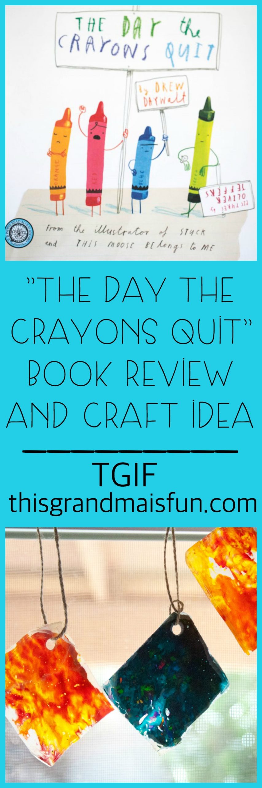 Crayon Craft | The Crayon Box | The Day the Crayons Quit Craft