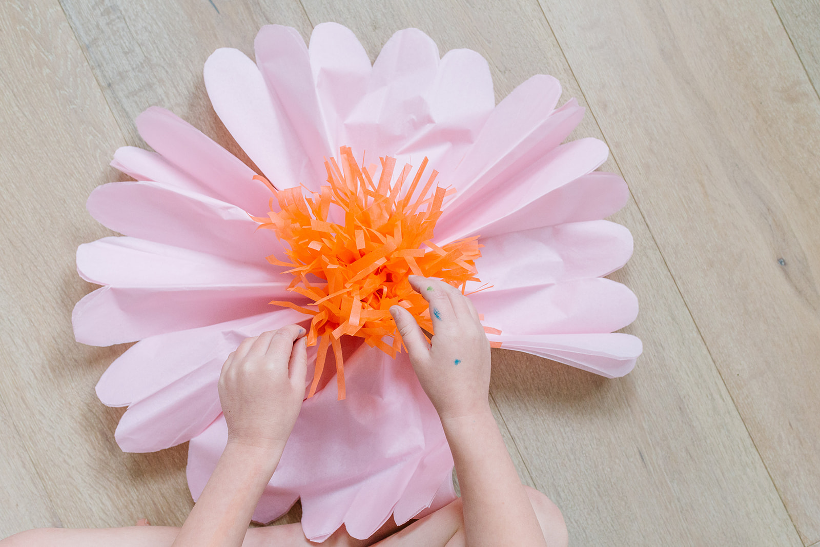 How To Make Tissue Paper Flowers - TGIF - This Grandma is Fun