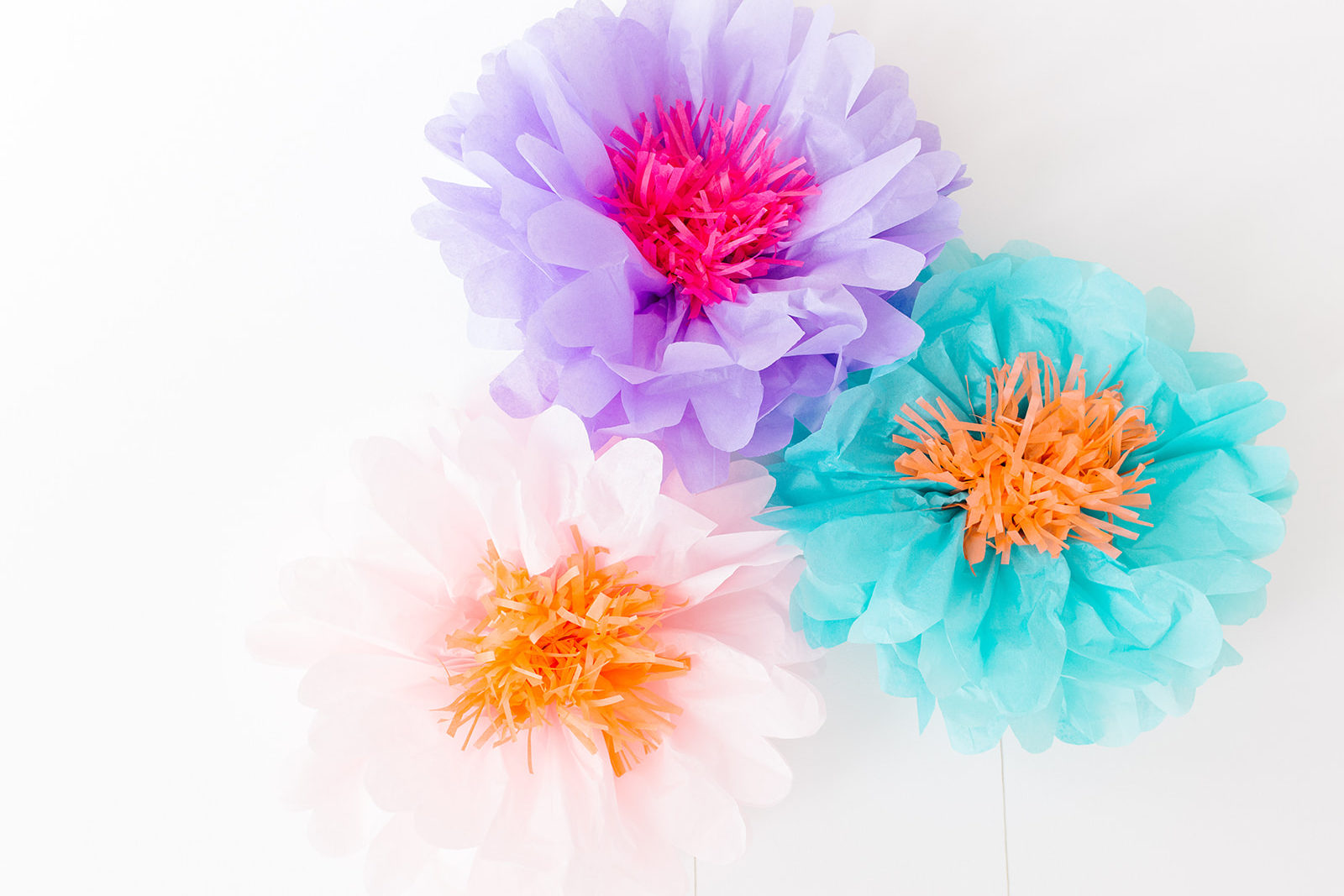 How to Make Tissue Paper Flowers