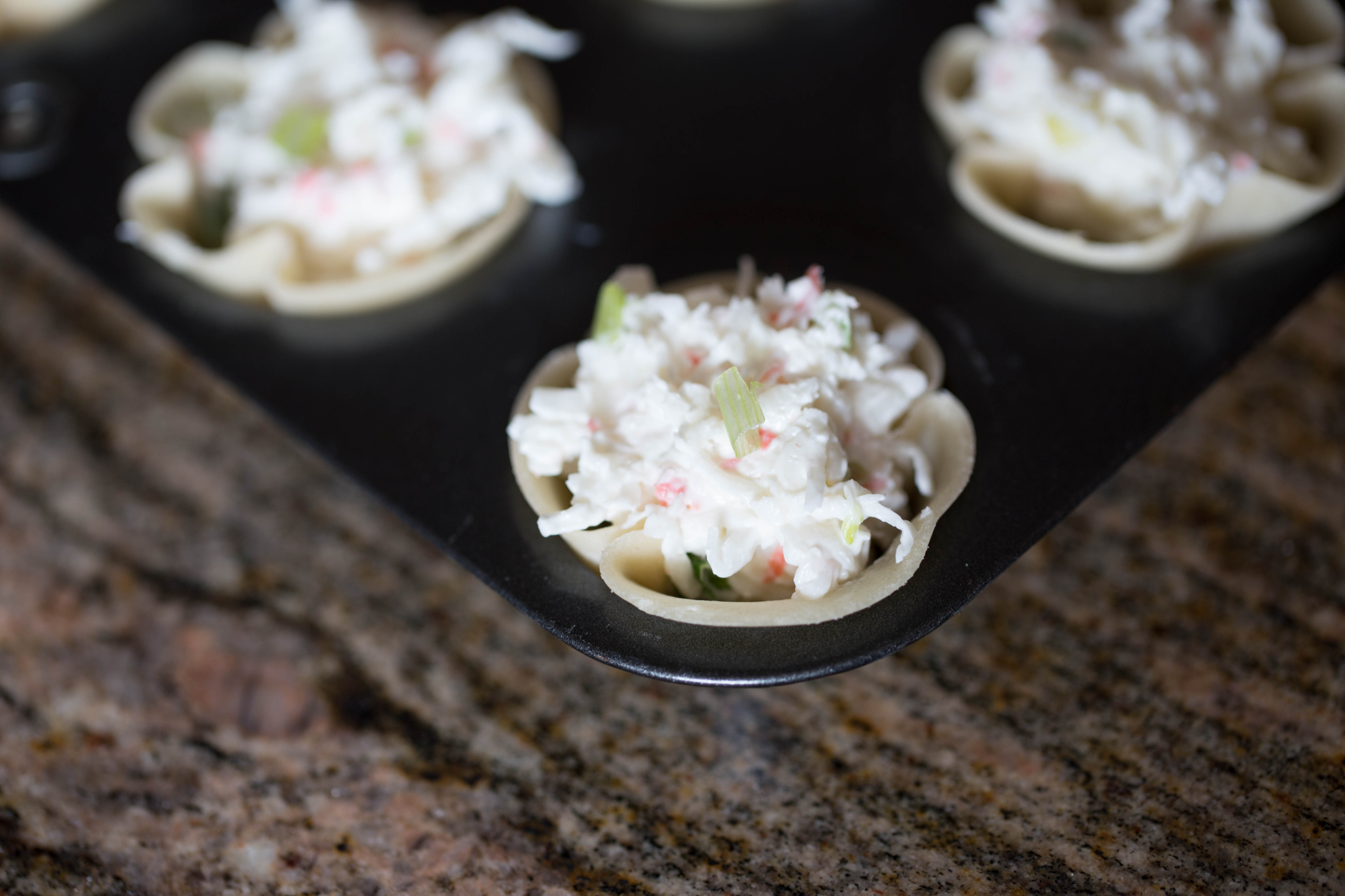 Phyllo Cup Appetizers - BBQ Pulled Pork Phyllo Cups