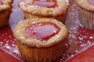 Gluten Free Strawberry Cream Cheese Muffins