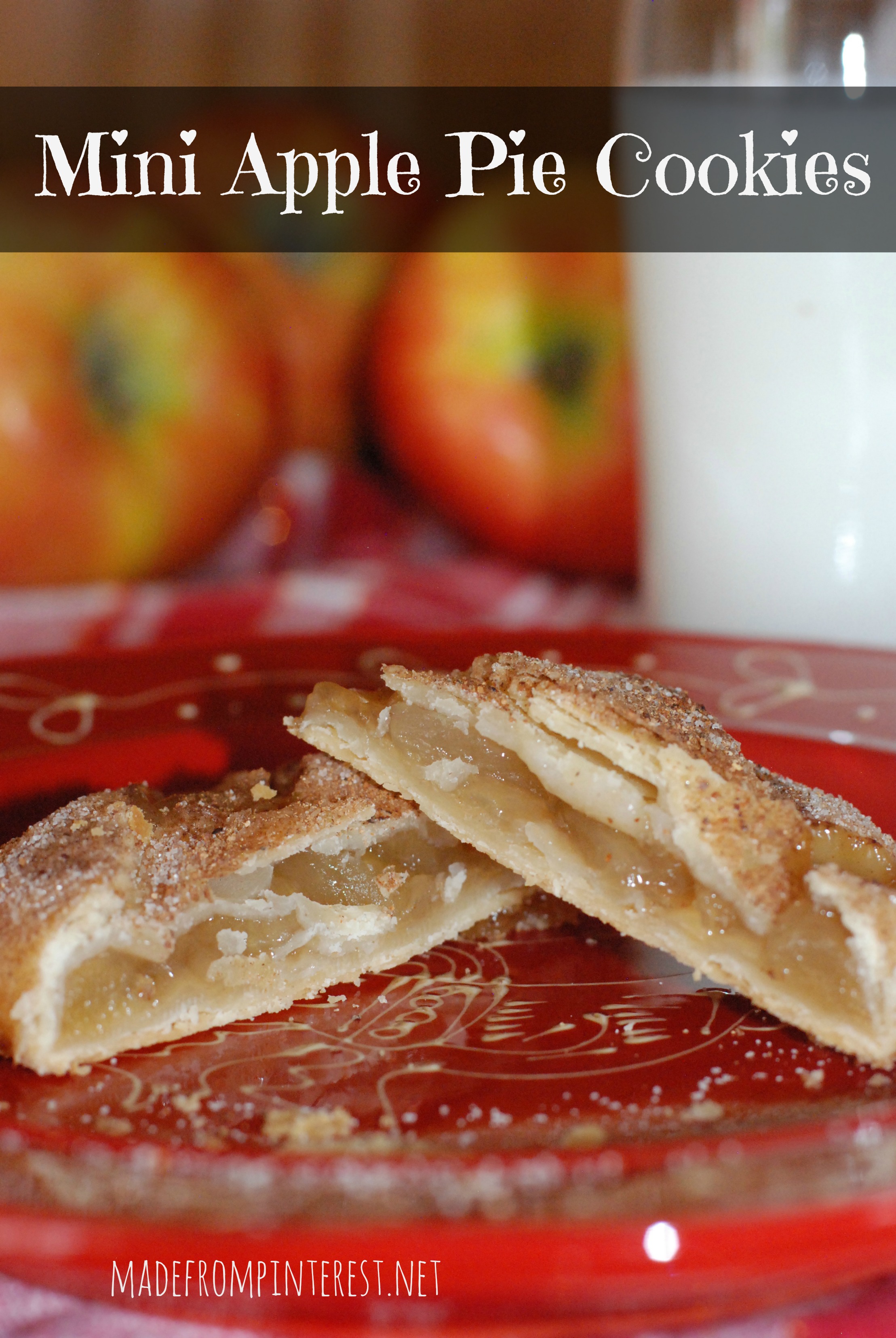 Mini Apple Pie Cookies - TGIF - This Grandma is Fun