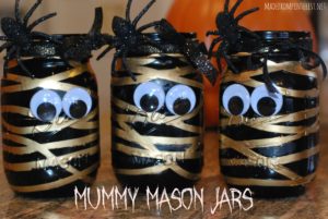 Mummy Mason Jars