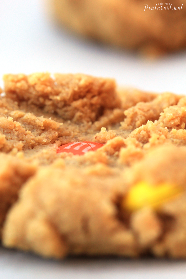 Peanut Butter M&M Cookies (Gluten free) - EatCartwright