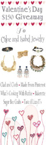 Valentine's Day Giveaway Win Chloe and Isabel Jewelry Worth $150