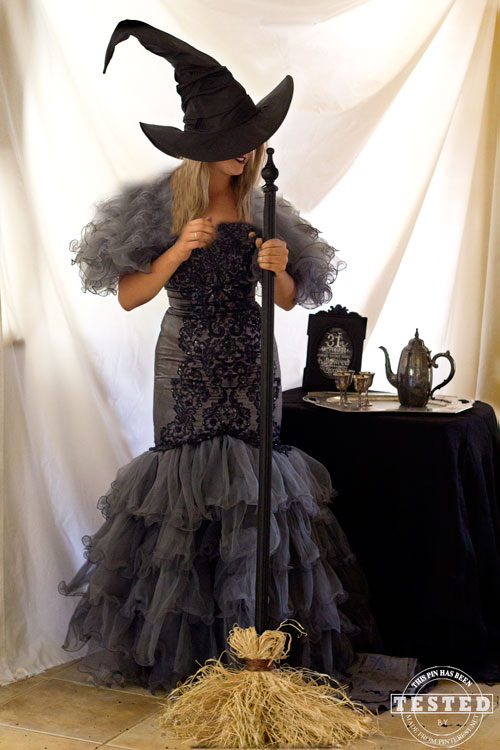 witch wedding dress