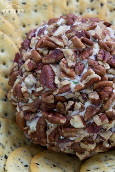 Rosemary and Cranberry Cheese Ball - TGIF - This Grandma is Fun