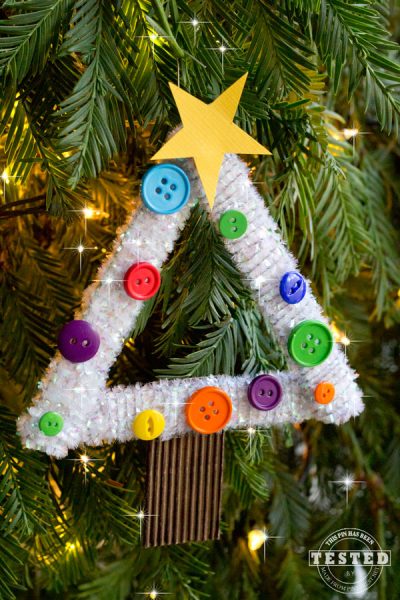 DIY Kids Christmas Tree Ornament - TGIF - This Grandma is Fun