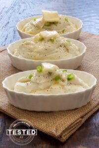 Cauliflower Mash is so easy to make and whenever I serve it nobody guesses it is not potatoes! Low Carb, low calorie and so healthy. We make this once a week, at least!