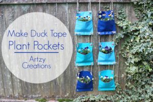 Check out these awesome DIY Planters made out of duck tape! I am so excited for spring!