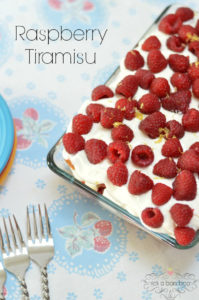 If you are looking for something simple and delicious to take to a picnic, BBQ or any gathering you will love this Raspberry Tiramisu.