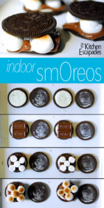 Finally! Smores I can make from home! These indoor smores combine two of my favorite things: smores and oreos!