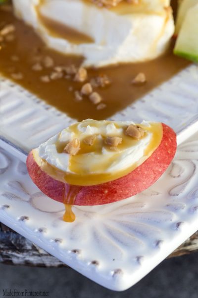 Cream Cheese Caramel Apple Spread - TGIF - This Grandma is Fun
