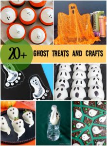 These Ghost treats and crafts are sure to please.