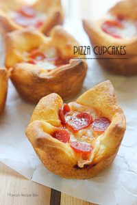 These delicious Pizza Cupcakes are quick and easy!