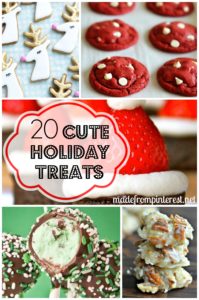 20 Cute Holiday Treats collage