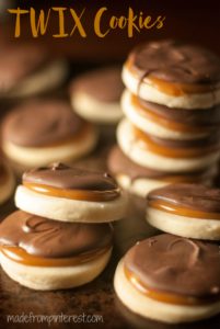 With a flaky, buttery cookie, below the chewy caramel and milk chcolate, these TWIX Cookies are bound to become a new favorite