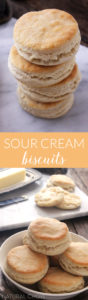 Learn how to make Sour Cream Biscuits from scratch with this simple step-by-step tutorial!