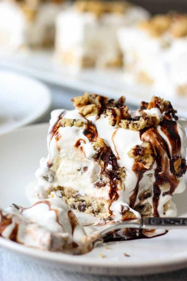 Layers of Cookie Dough Ice Cream Bars - TGIF - This Grandma is Fun