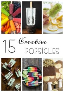 Fruity. Chocolatey. Minty. Peanut buttery. Citrusy and Spa-ey? We've found a flavor for all! Here's a tasty list of 15 Creative Popsicles.