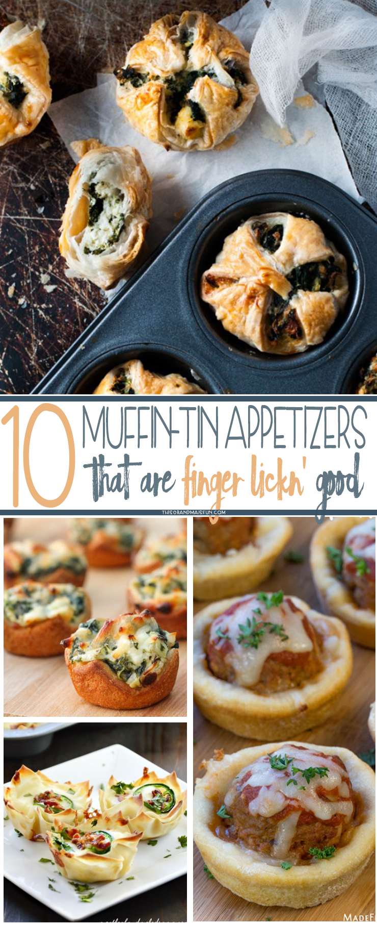 10 Muffin-Tin Appetizers That Are Finger-Lickin' Good