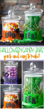 Halloween Candy Jars - TGIF - This Grandma is Fun