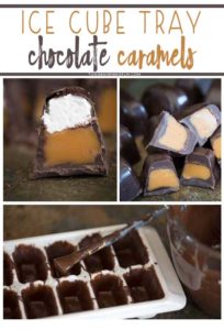 These Ice Cube Tray Chocolates are SO fun and easy to make! Within minutes you can have a filled chocolate candy to give as gifts or to keep for yourself. I made a ton in one afternoon and will definitely be making more.