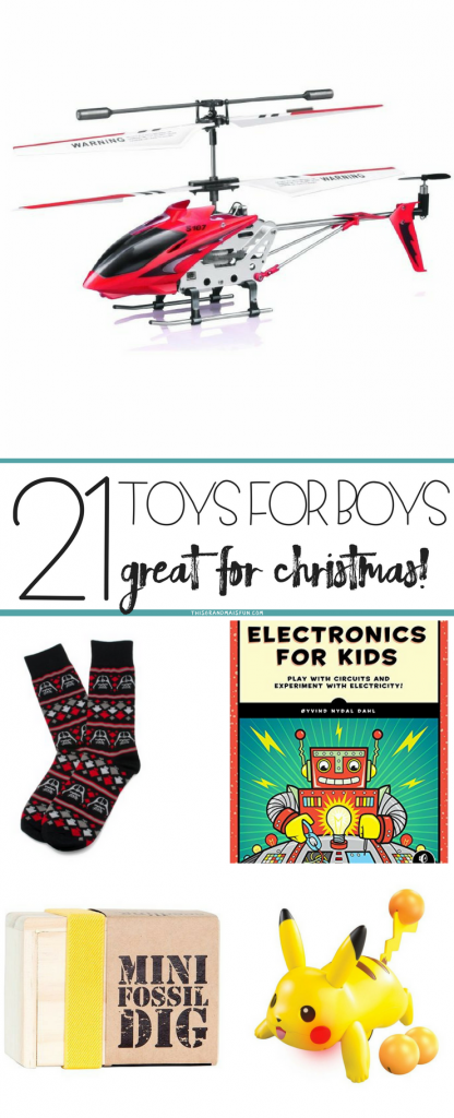 21 Brilliant Christmas Toys for Boys - TGIF - This Grandma is Fun