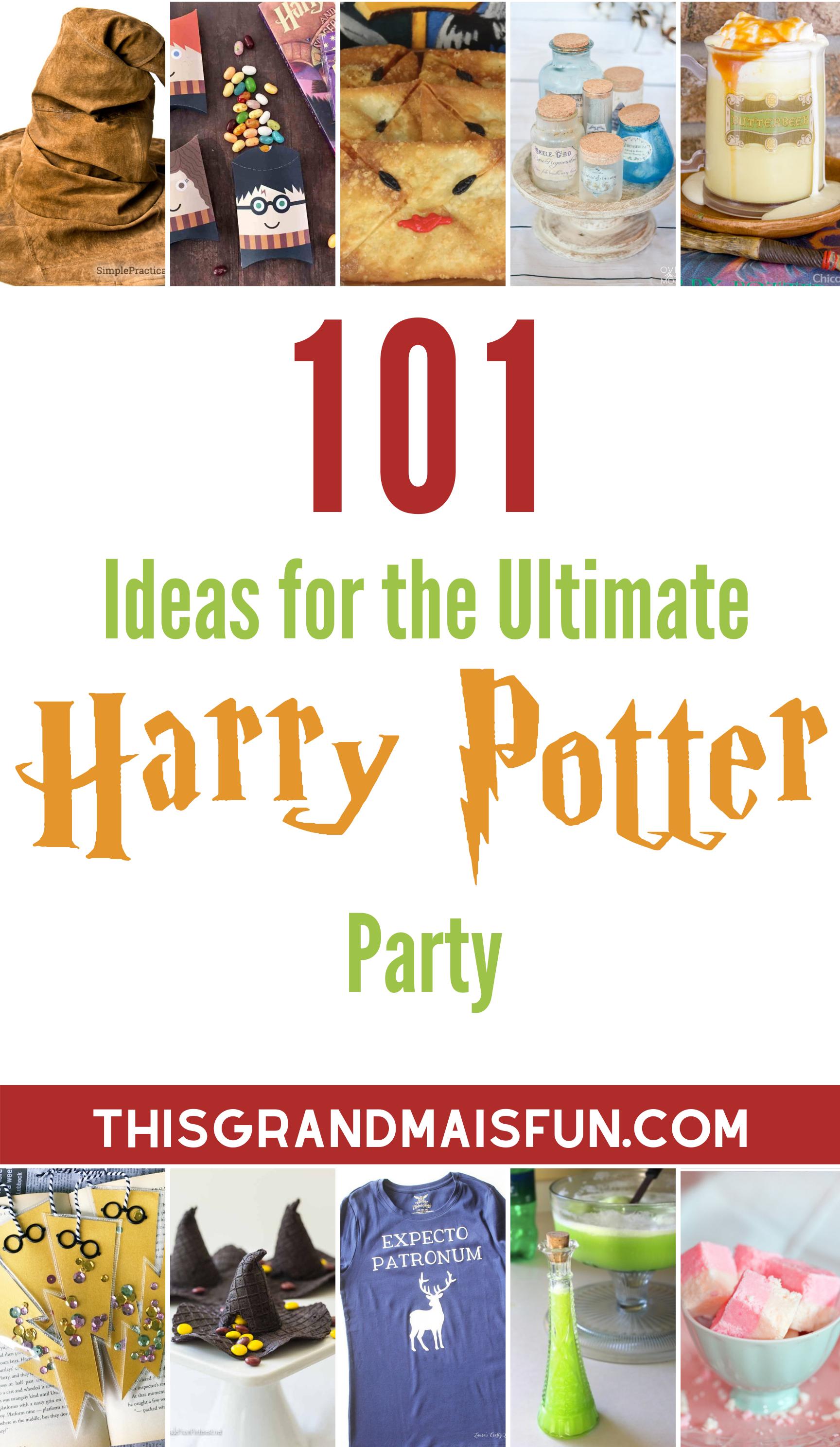 101 Ideas For The Ultimate Harry Potter Party Tgif This