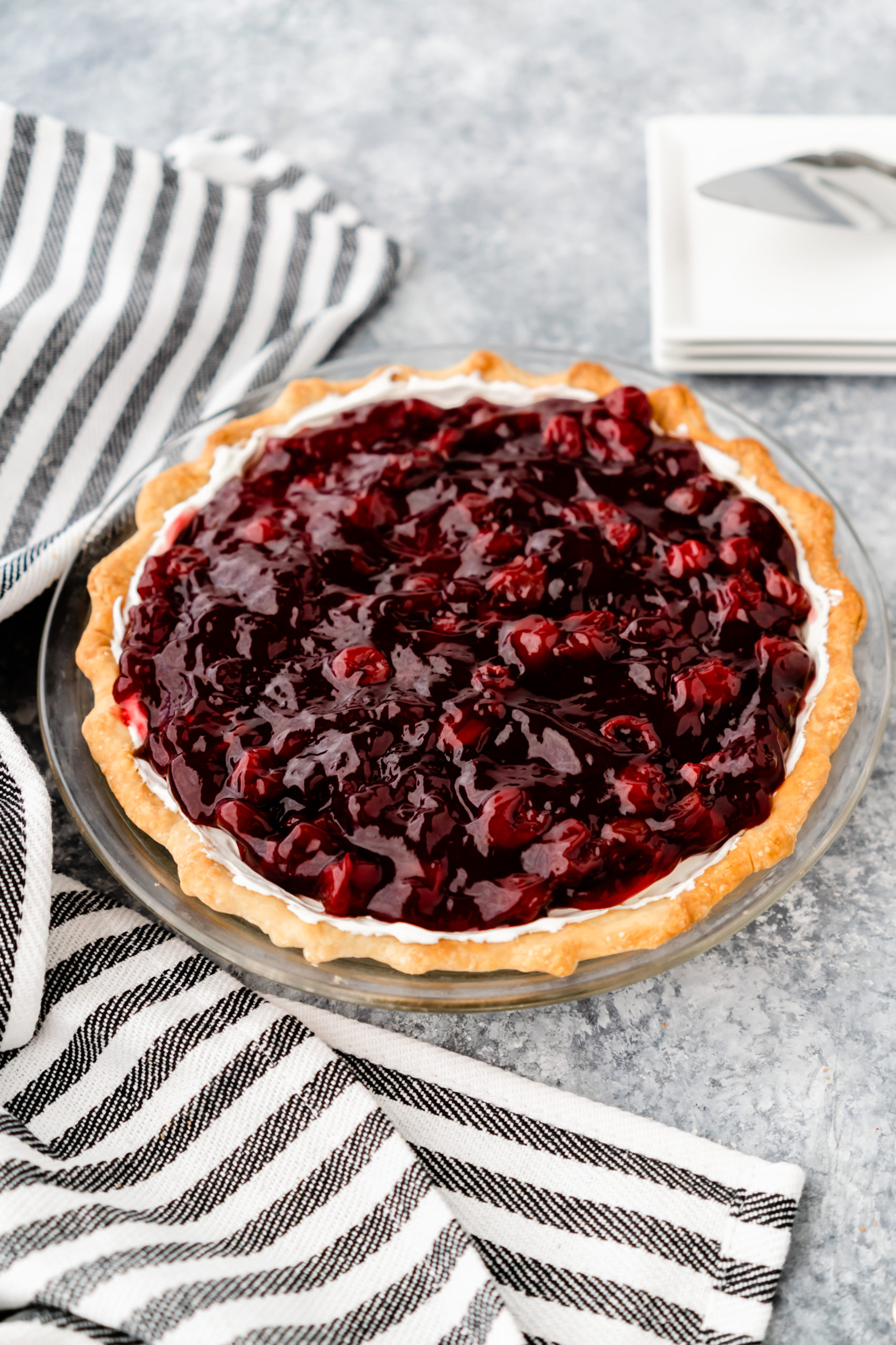 Easy Cherry Cheesecake Recipe - TGIF - This Grandma is Fun