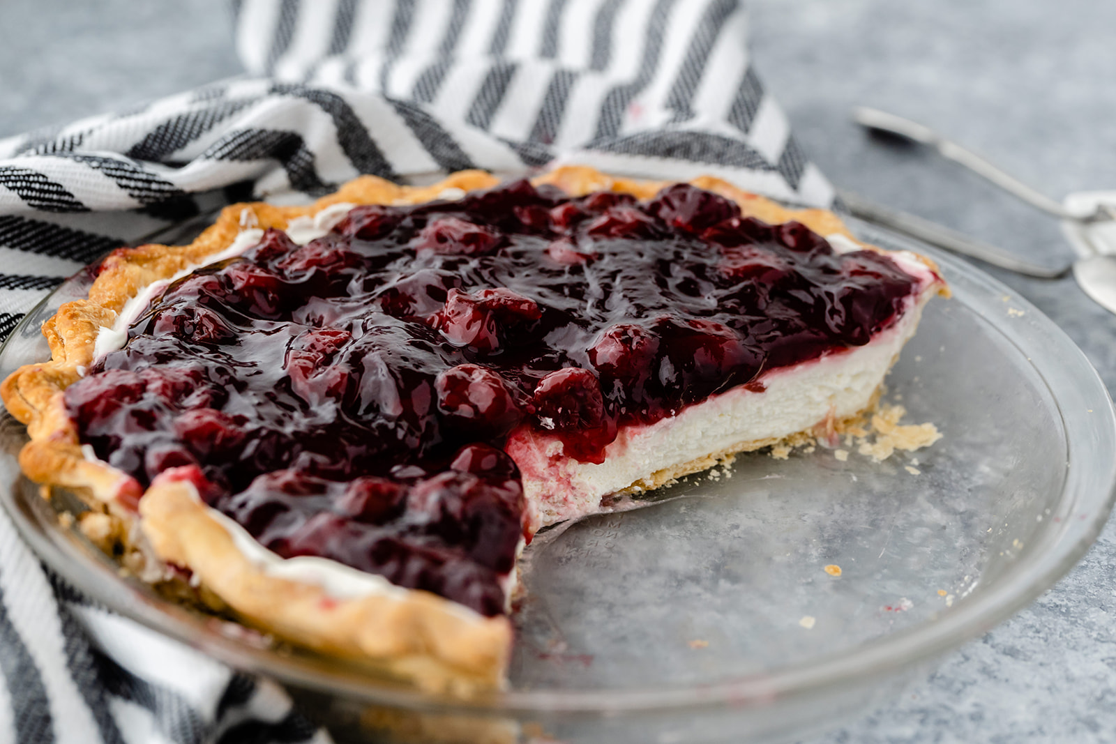 Easy Cherry Cheesecake Recipe - Tgif - This Grandma Is Fun