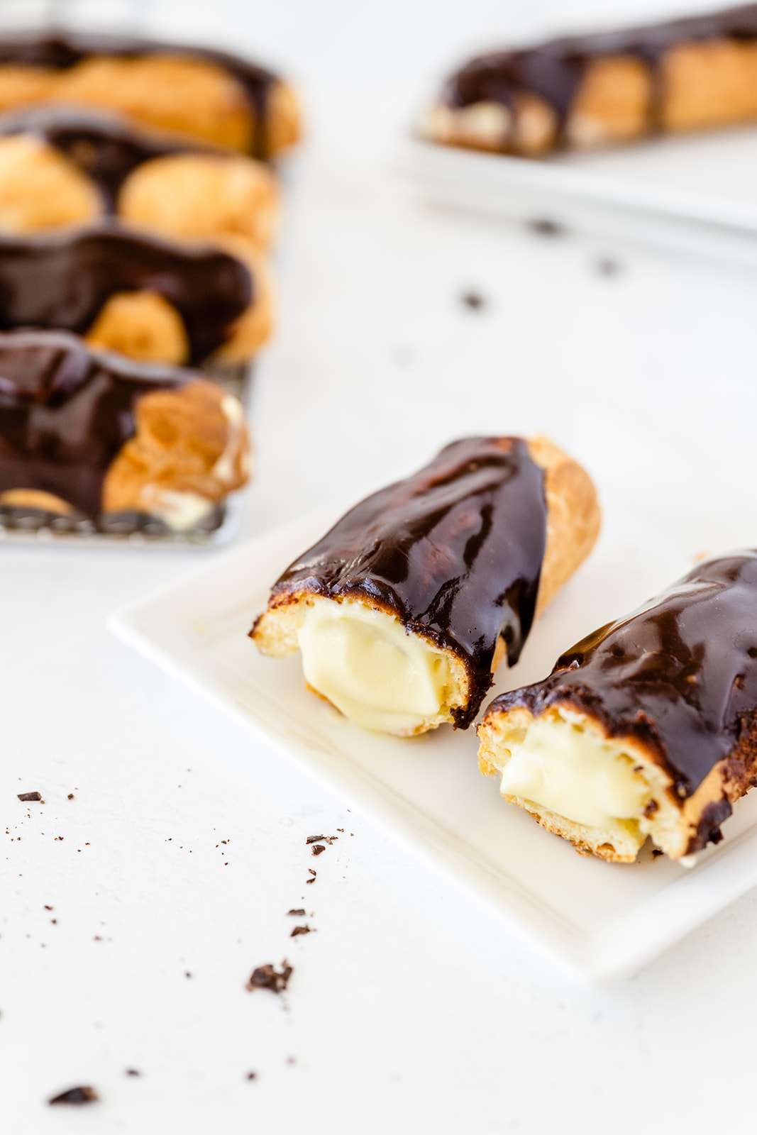 Chocolate Eclairs - TGIF - This Grandma is Fun