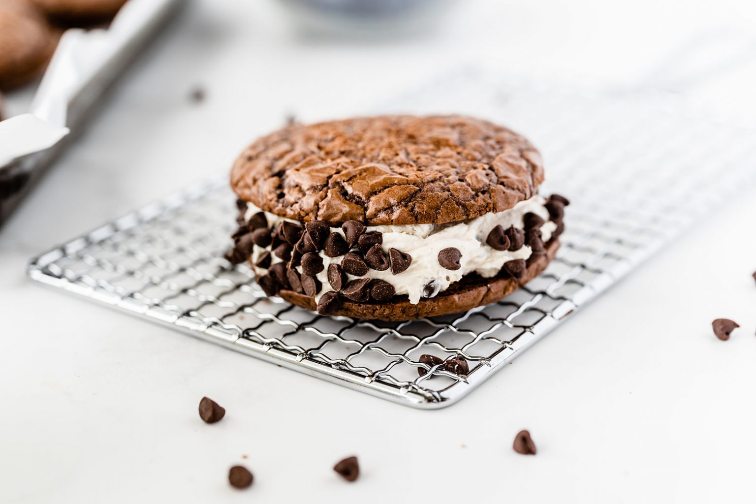 Chocolate Chip Brownie Cookies TGIF This Grandma is Fun