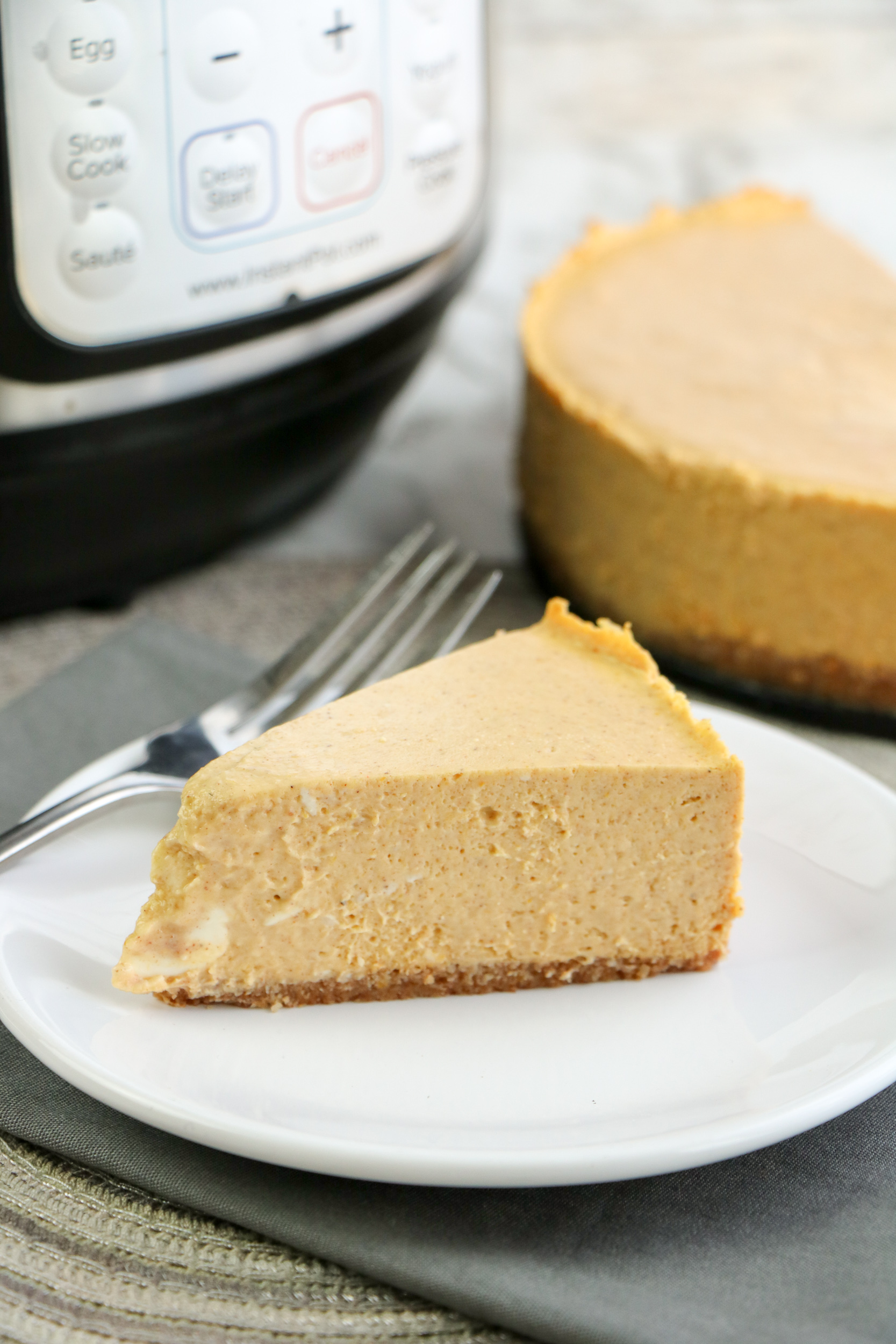 Instant pot pumpkin discount cheesecake williams sonoma