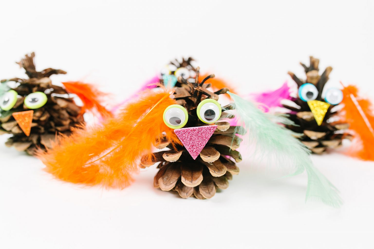 Pine Cone Owl Craft T This Grandma Is Fun